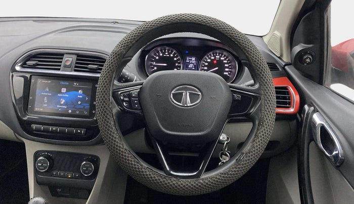 2019 Tata Tiago XZA PLUS PETROL, Petrol, Automatic, 37,286 km, Steering Wheel Close Up