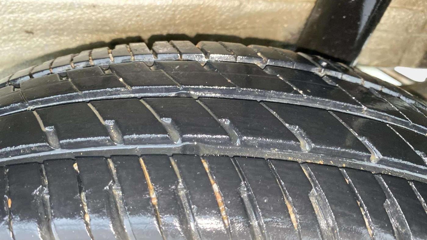 2023 Maruti Alto K10 LXI, Petrol, Manual, 25,595 km, Left Rear Tyre Tread
