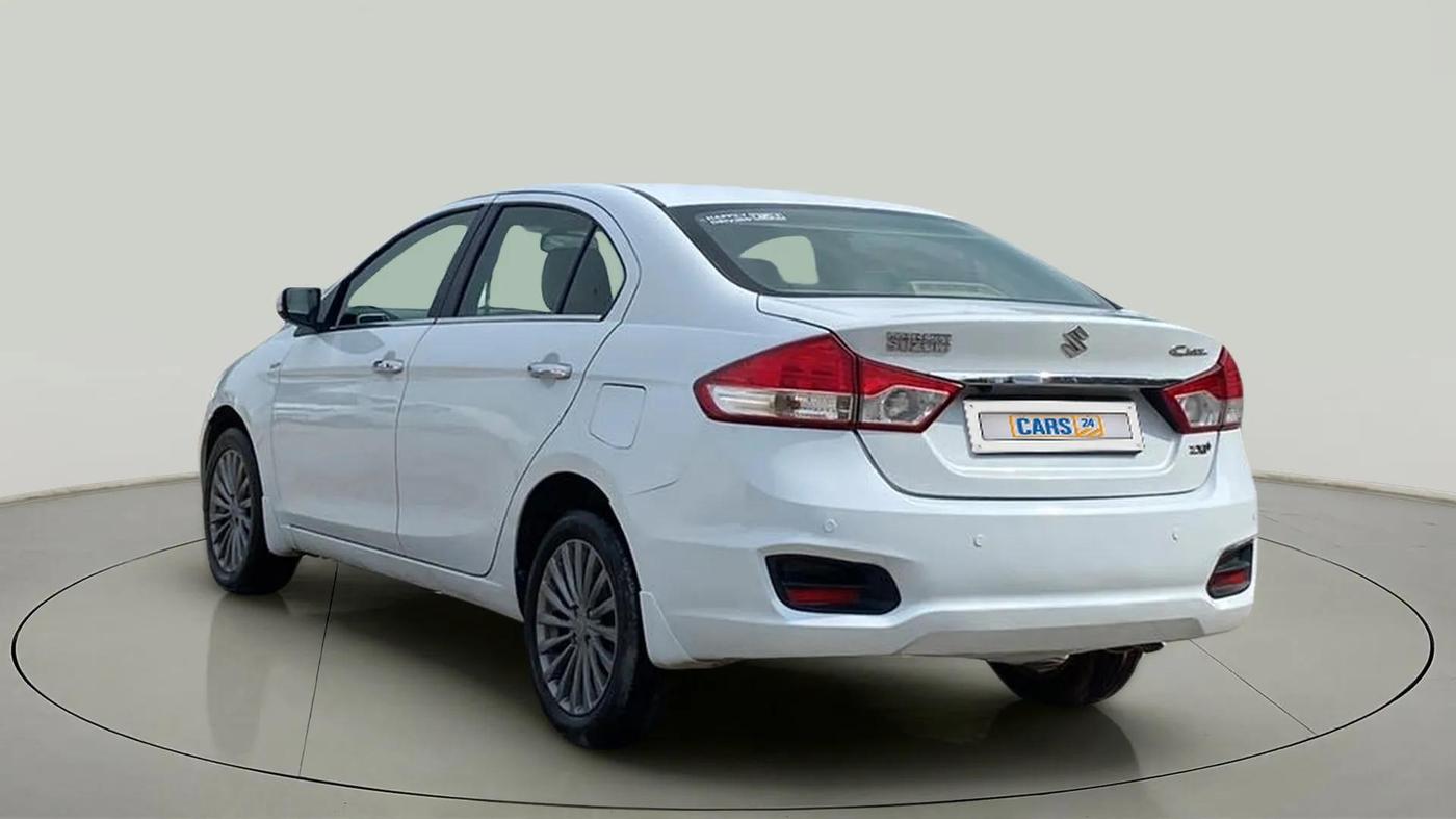 2015 Maruti Ciaz ZXI+, Petrol, Manual, 1,12,540 km, Left Back Diagonal