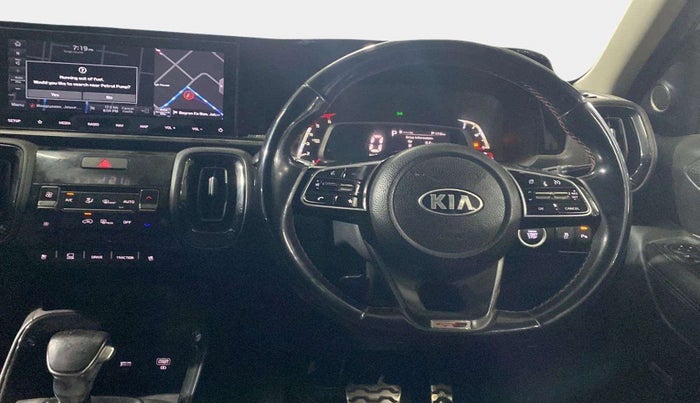2020 KIA SONET GTX PLUS 1.5 AT, Diesel, Automatic, 87,648 km, Steering Wheel Close Up