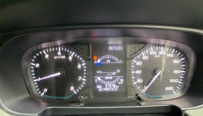 2025 Tata PUNCH ADVENTURE MT, Petrol, Manual, 51,566 km, Odometer Image
