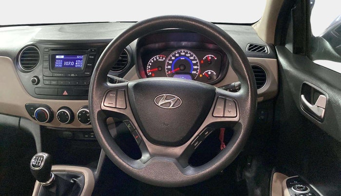 2016 Hyundai Grand i10 SPORTZ 1.2 KAPPA VTVT, Petrol, Manual, 56,305 km, Steering Wheel Close Up