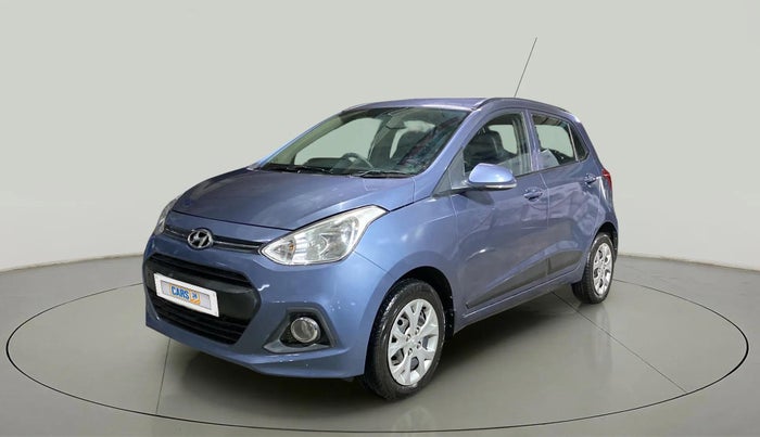 2016 Hyundai Grand i10 SPORTZ 1.2 KAPPA VTVT, Petrol, Manual, 56,305 km, Left Front Diagonal
