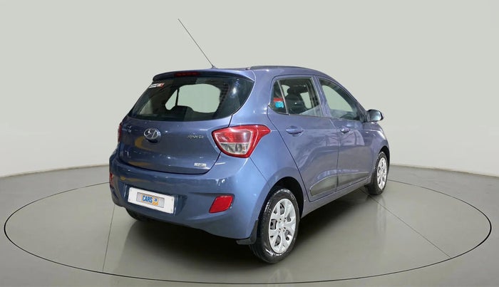 2016 Hyundai Grand i10 SPORTZ 1.2 KAPPA VTVT, Petrol, Manual, 56,305 km, Right Back Diagonal