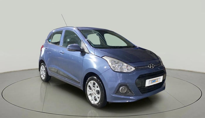 2016 Hyundai Grand i10 SPORTZ 1.2 KAPPA VTVT, Petrol, Manual, 56,305 km, Right Front Diagonal
