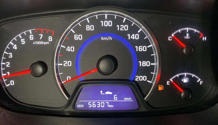 2016 Hyundai Grand i10 SPORTZ 1.2 KAPPA VTVT, Petrol, Manual, 56,305 km, Odometer Image