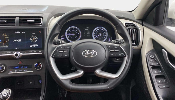 2021 Hyundai Creta SX 1.5 DIESEL, Diesel, Manual, 78,605 km, Steering Wheel Close Up