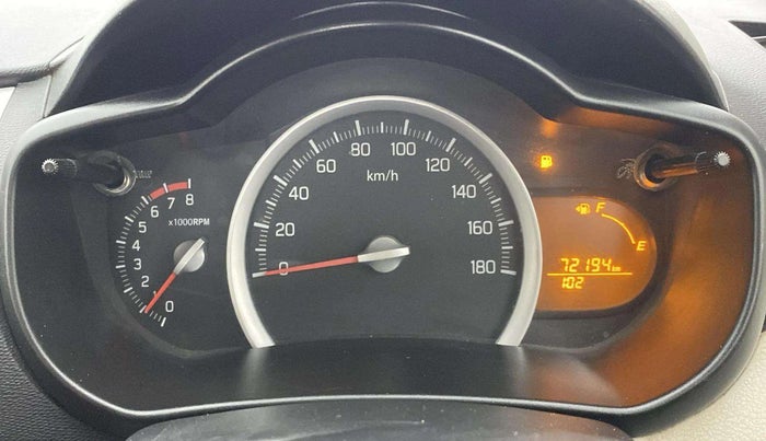 2018 Maruti Celerio ZXI, Petrol, Manual, 72,192 km, Odometer Image