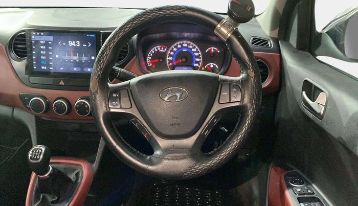 2016 Hyundai Grand i10 1.2 SPORTZ PRIME EDITION VTVT, Petrol, Manual, 59,533 km, Steering Wheel Close Up