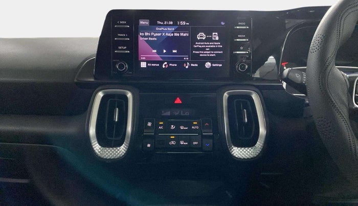 2021 KIA SONET HTK PLUS 1.5 AT, Diesel, Automatic, 50,291 km, Air Conditioner