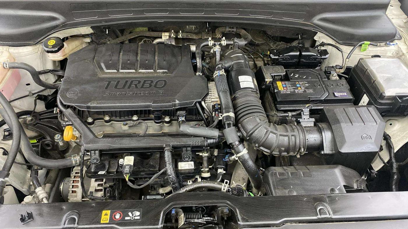 2023 Hyundai ALCAZAR PRESTIGE 1.5 TURBO PETROL MT 7STR, Petrol, Manual, 22,934 km, Engine View