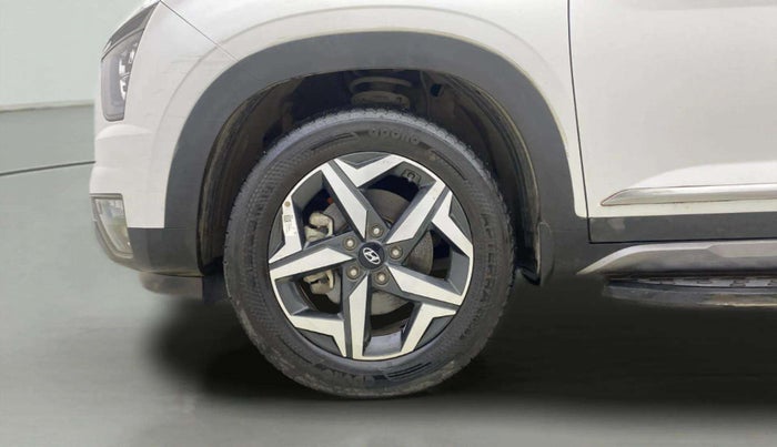 2023 Hyundai ALCAZAR PRESTIGE 1.5 TURBO PETROL MT 7STR, Petrol, Manual, 22,730 km, Left Front Wheel