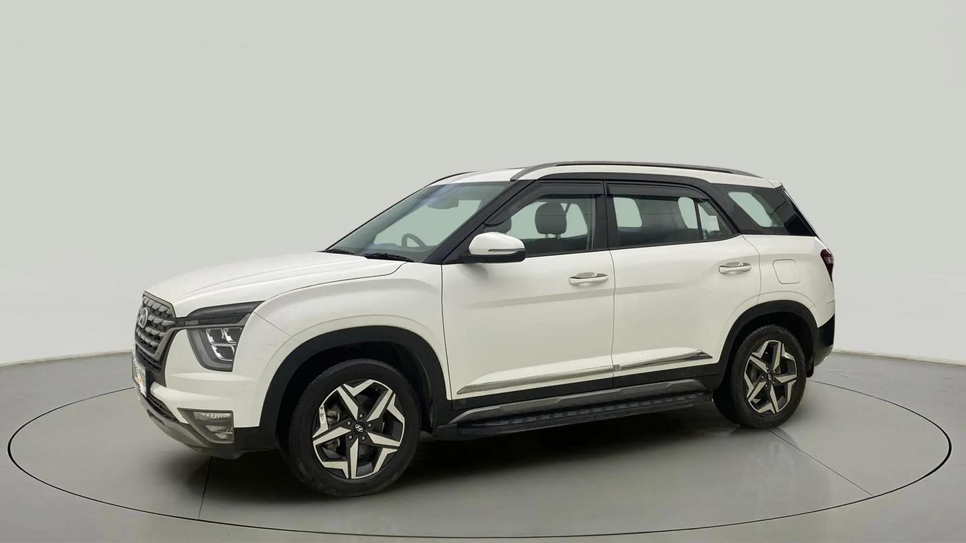 2023 Hyundai ALCAZAR PRESTIGE 1.5 TURBO PETROL MT 7STR, Petrol, Manual, 22,934 km, Left Front Diagonal