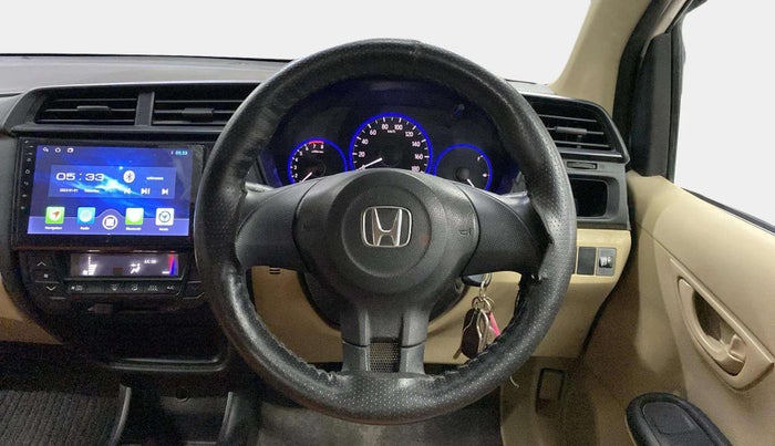 2017 Honda Amaze 1.2L I-VTEC E, Petrol, Manual, 43,215 km, Steering Wheel Close Up
