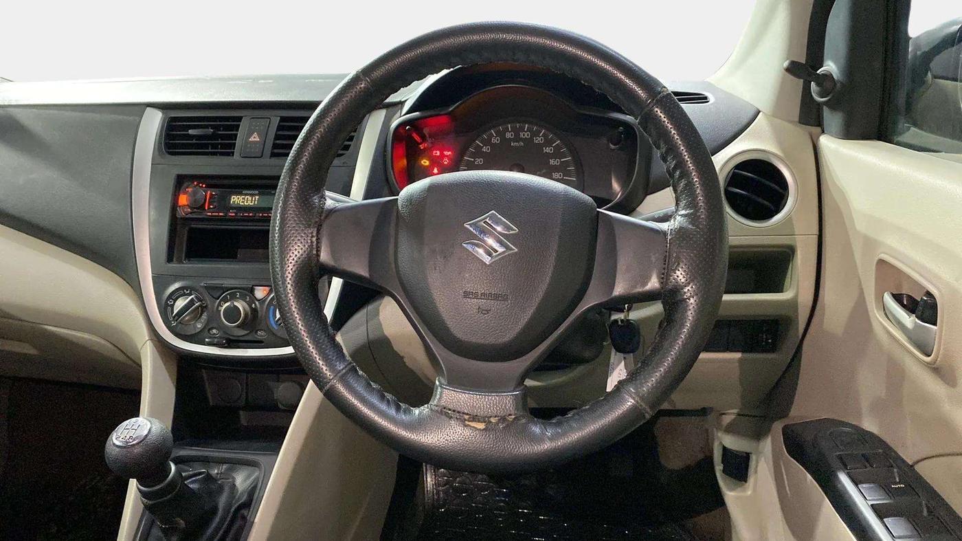 2018 Maruti Celerio VXI, Petrol, Manual, 68,395 km, Steering Wheel Close Up