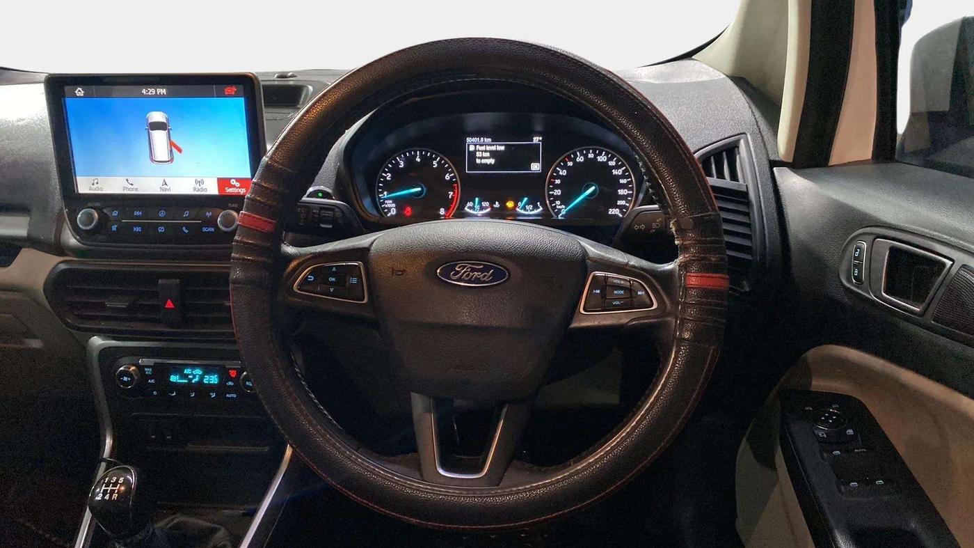 2020 Ford Ecosport TITANIUM 1.5L PETROL, Petrol, Manual, 50,563 km, Steering Wheel Close Up