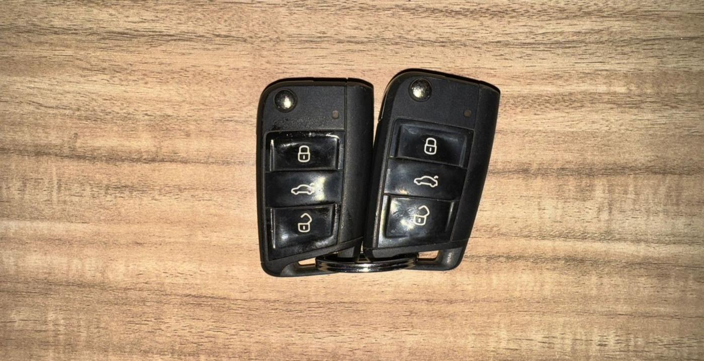 2019 Skoda Octavia STYLE 1.8 TSI AT, Petrol, Automatic, 55,287 km, Key Close Up