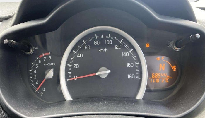 2017 Maruti Celerio VXI AMT, Petrol, Automatic, 68,469 km, Odometer Image