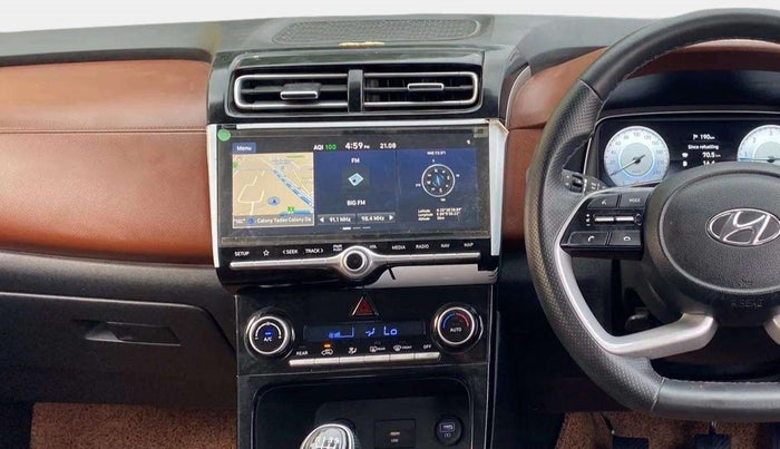 2021 Hyundai ALCAZAR PLATINUM 1.5 MT 7STR, Diesel, Manual, 80,149 km, Air Conditioner