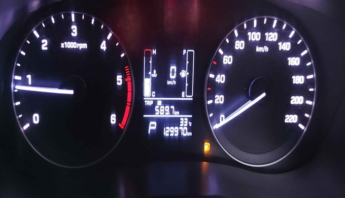 2016 Hyundai Creta SX PLUS AT 1.6 DIESEL, Diesel, Automatic, 1,29,970 km, Odometer Image
