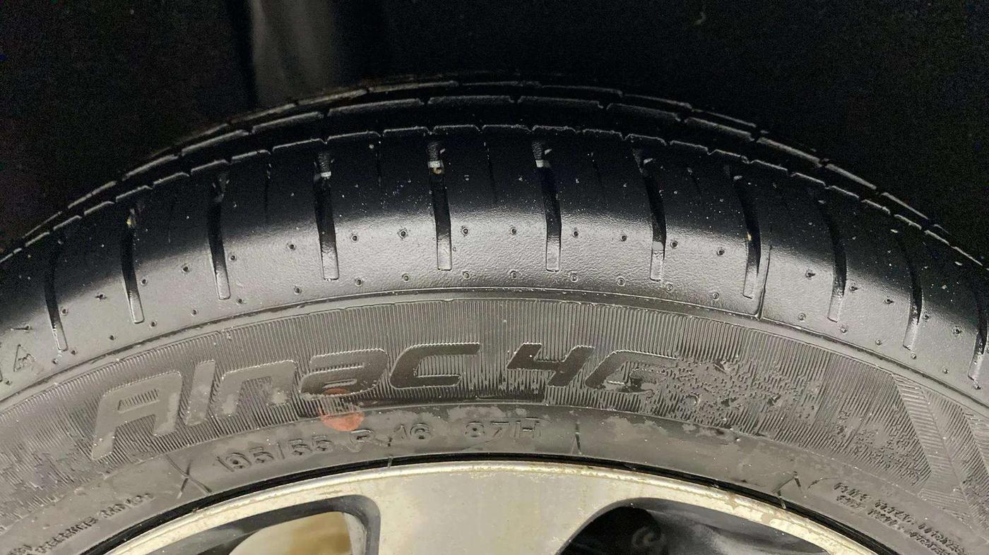 2021 Maruti Baleno ZETA PETROL 1.2, CNG, Manual, 68,210 km, Right Rear Tyre Tread