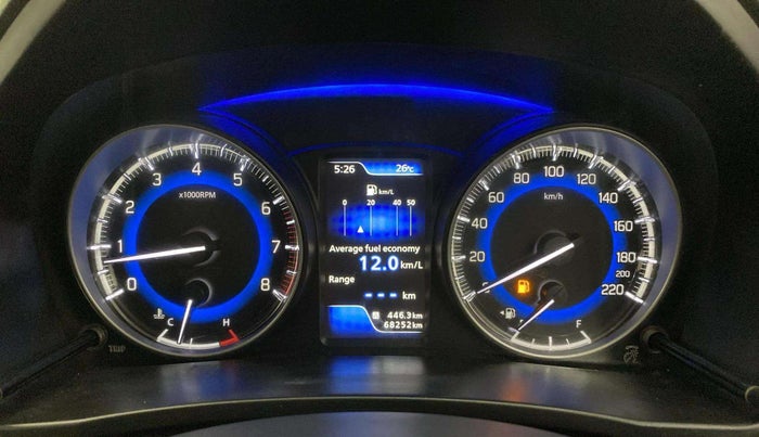 2021 Maruti Baleno ZETA PETROL 1.2, CNG, Manual, 68,210 km, Odometer Image