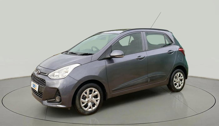 2018 Hyundai Grand i10 SPORTZ 1.2 KAPPA VTVT, Petrol, Manual, 55,095 km, Left Front Diagonal