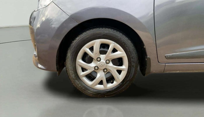 2018 Hyundai Grand i10 SPORTZ 1.2 KAPPA VTVT, Petrol, Manual, 55,095 km, Left Front Wheel