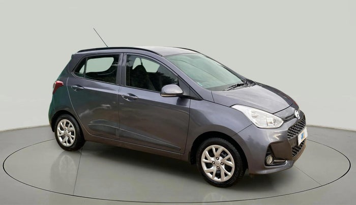 2018 Hyundai Grand i10 SPORTZ 1.2 KAPPA VTVT, Petrol, Manual, 55,095 km, Right Front Diagonal