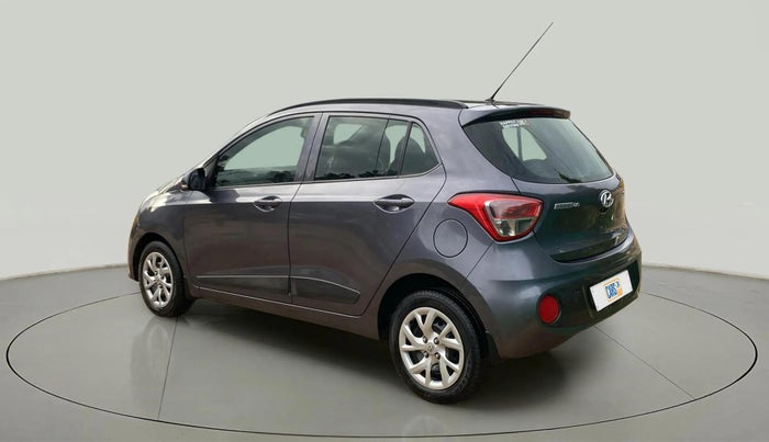 2018 Hyundai Grand i10 SPORTZ 1.2 KAPPA VTVT, Petrol, Manual, 55,095 km, Left Back Diagonal