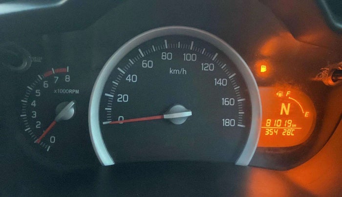 2015 Maruti Celerio VXI AMT, Petrol, Automatic, 81,000 km, Odometer Image