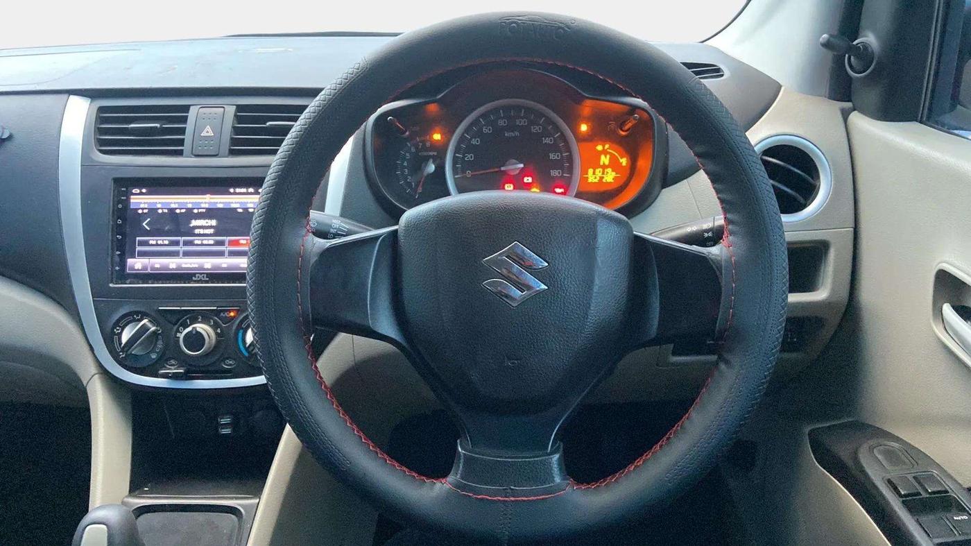 2015 Maruti Celerio VXI AMT, Petrol, Automatic, 81,095 km, Steering Wheel Close Up