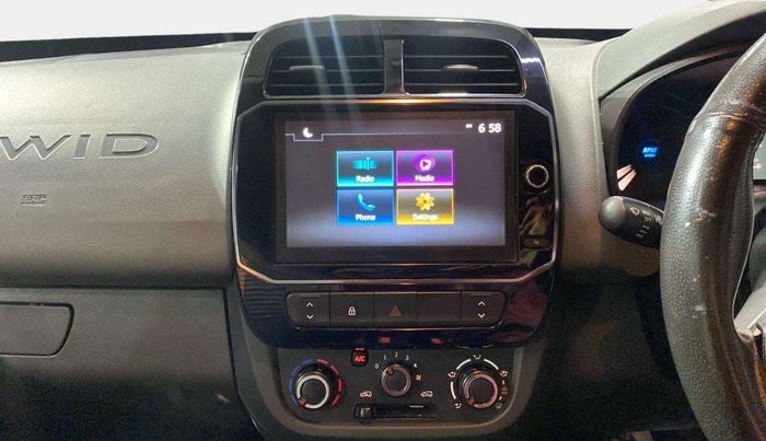 2020 Renault Kwid RXT 1.0 AMT (O), Petrol, Automatic, 23,044 km, Air Conditioner