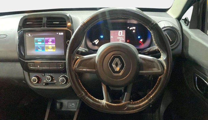 2020 Renault Kwid RXT 1.0 AMT (O), Petrol, Automatic, 23,044 km, Steering Wheel Close Up