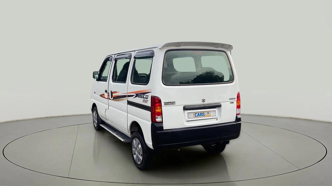 2018 Maruti Eeco 5 STR WITH A/C+HTR, Petrol, Manual, 32,318 km, Left Back Diagonal