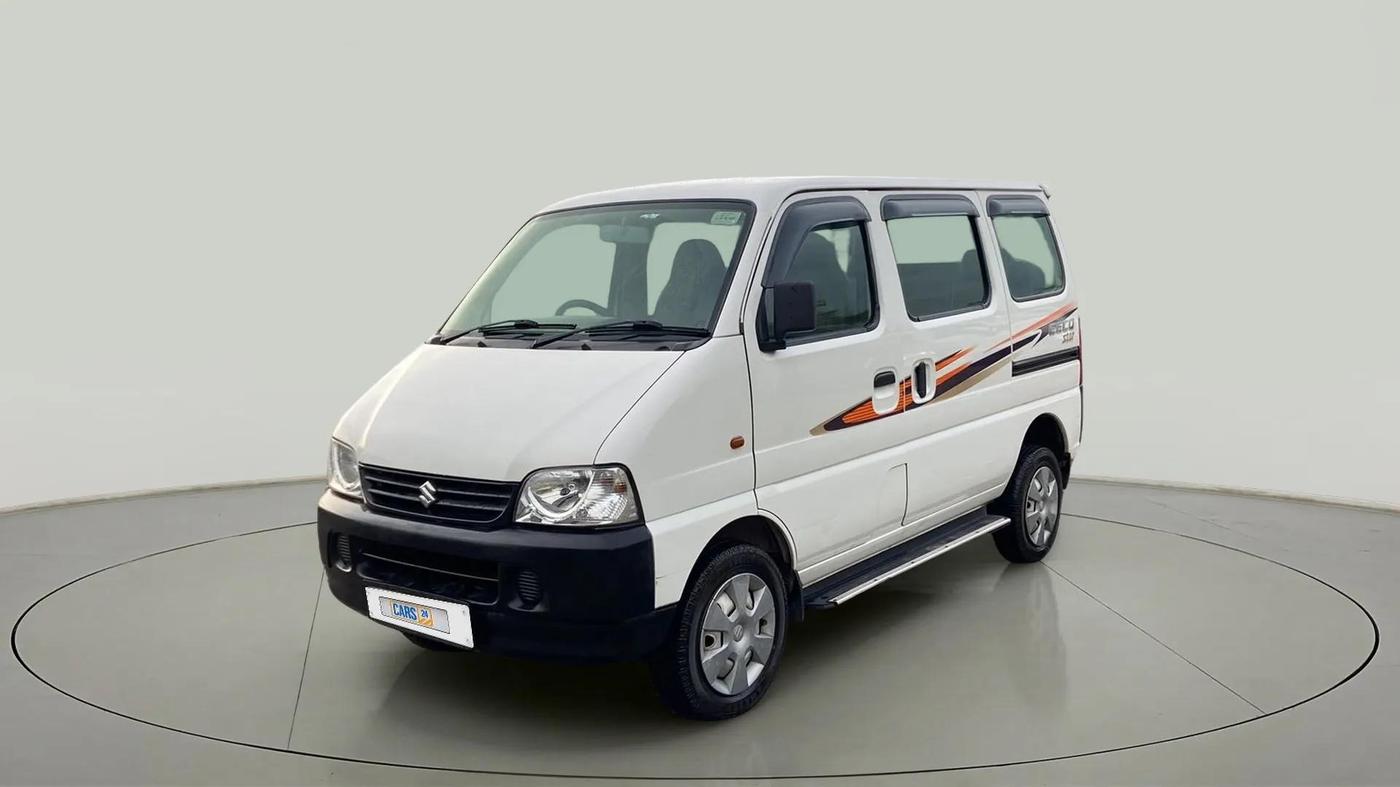 2018 Maruti Eeco 5 STR WITH A/C+HTR, Petrol, Manual, 32,318 km, Left Front Diagonal