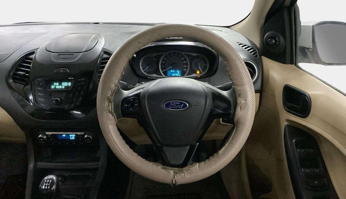 2015 Ford Figo Aspire TITANIUM 1.2 PETROL, Petrol, Manual, 65,690 km, Steering Wheel Close Up
