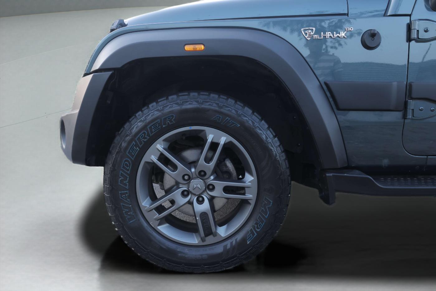 2023 Mahindra Thar LX D AT 4WD HT, Diesel, Automatic, 38,937 km, Left Front Wheel