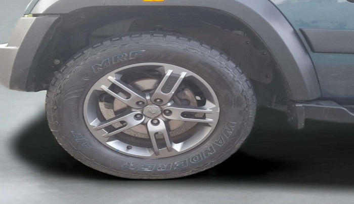 2023 Mahindra Thar LX D AT 4WD HT, Diesel, Automatic, 38,937 km, Left Front Wheel