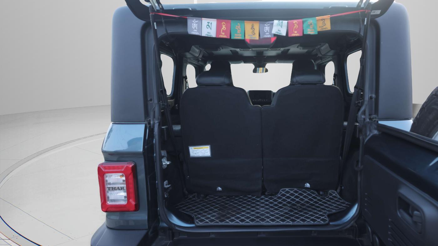 2023 Mahindra Thar LX D AT 4WD HT, Diesel, Automatic, 38,937 km, Boot Inside
