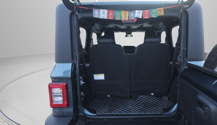 2023 Mahindra Thar LX D AT 4WD HT, Diesel, Automatic, 38,937 km, Boot Inside