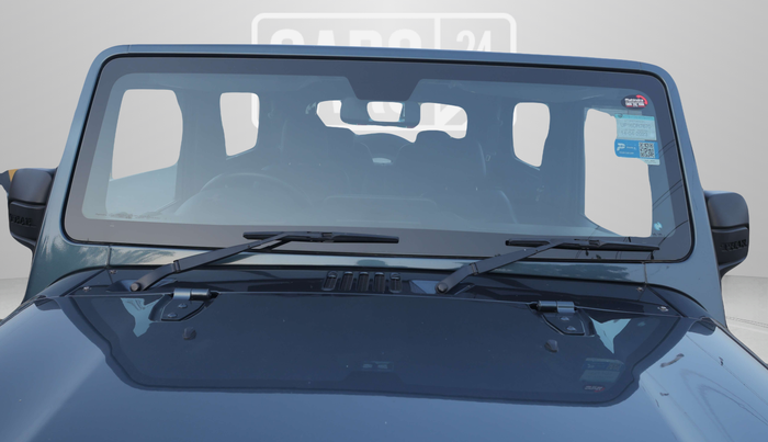 2023 Mahindra Thar LX D AT 4WD HT, Diesel, Automatic, 38,937 km, Front Windshield