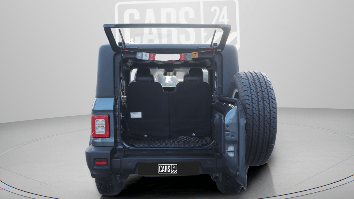 2023 Mahindra Thar LX D AT 4WD HT, Diesel, Automatic, 38,937 km, Boot Door Open