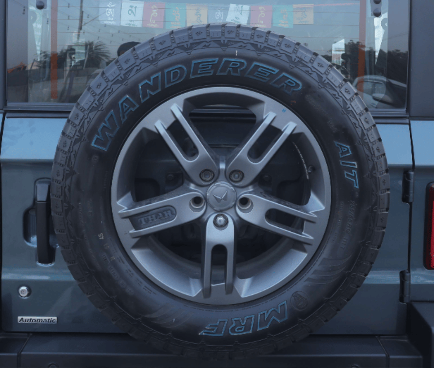 2023 Mahindra Thar LX D AT 4WD HT, Diesel, Automatic, 38,937 km, Spare Tyre