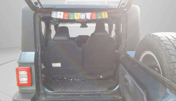 2023 Mahindra Thar LX D AT 4WD HT, Diesel, Automatic, 38,937 km, Boot Door Open