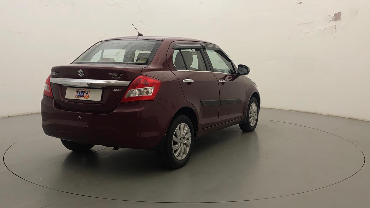 2016 Maruti Swift Dzire ZDI, Diesel, Manual, 95,561 km, Right Back Diagonal