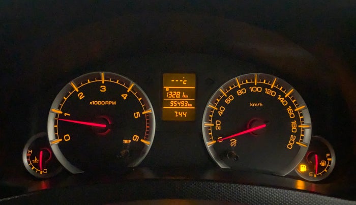 2016 Maruti Swift Dzire ZDI, Diesel, Manual, 95,561 km, Odometer Image