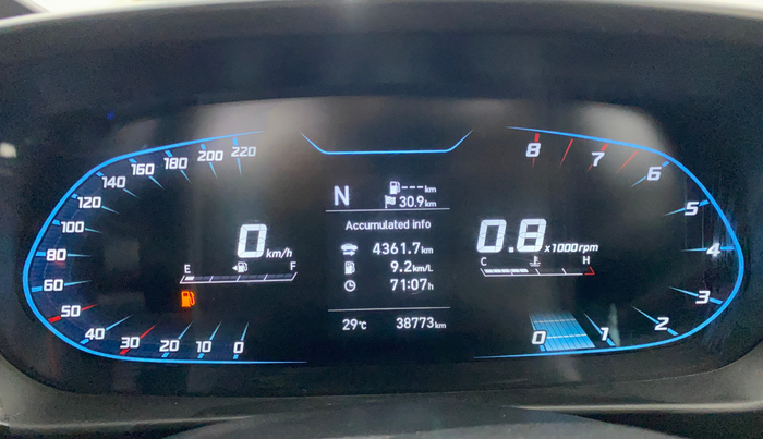 2021 Hyundai NEW I20 ASTA (O) 1.0 TURBO GDI DCT, Petrol, Automatic, 38,737 km, Odometer Image