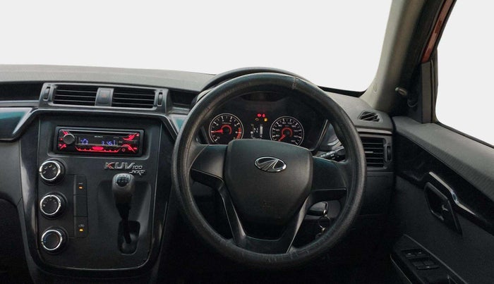 2018 Mahindra KUV 100 NXT K4+ P 6 STR, Petrol, Manual, 56,757 km, Steering Wheel Close Up