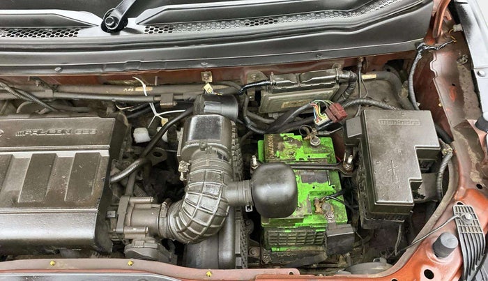 2018 Mahindra KUV 100 NXT K4+ P 6 STR, Petrol, Manual, 56,757 km, Engine View - Left
